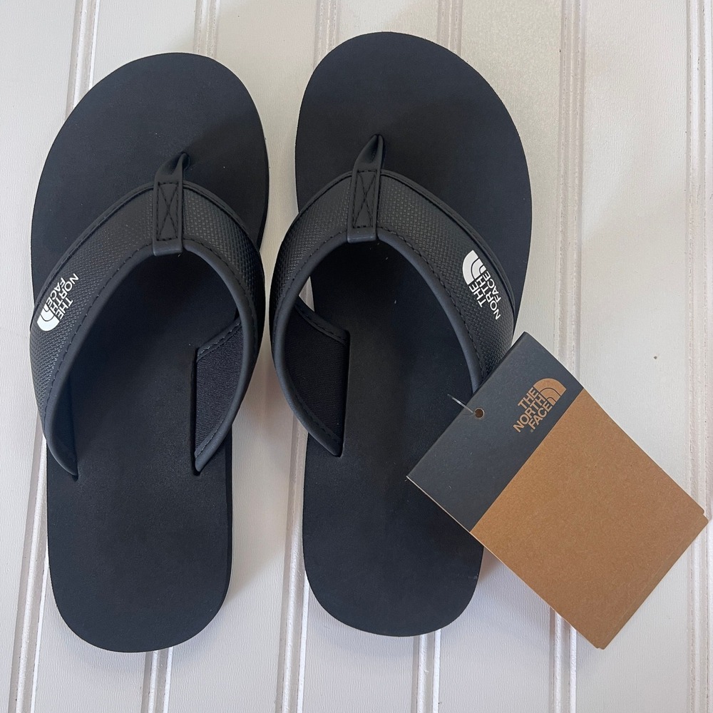 NWT THE NORTH FACE BASE CAMP FLIP FLOPS SIZE BIG KIDS 3